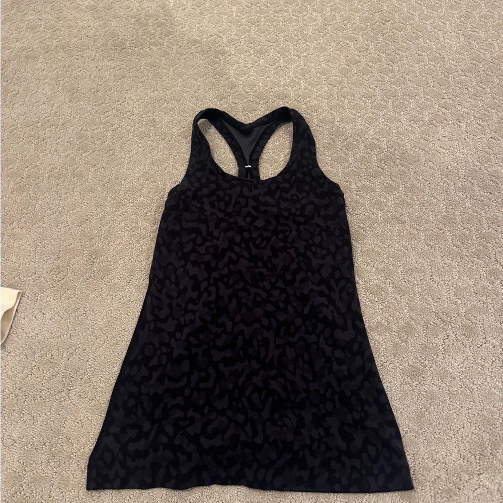 Black Leopard Print Lulu Tank